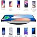 Wireless Charger, Ultra Slim Qi Fast Wireless Charging Pad Compatible with iPhone X /8/8 Plus/XS/XS MAX/XR/Galaxy Note 8/Note9/S8/S8+ /S9 /S9+ Wireless Charger (No AC Adapter)