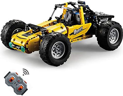 WXIAORONG Remote Control Building Blocks, 2.4GHz Remote Control All Terrain Vehicle Building Blocks Kit - Build Your Own RC Machines Construction Set for Kids for Boys and Girl
