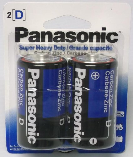 UPC 756554320520, 24 Pack Panasonic Super Heavy Duty D Batteries Retail Packaging