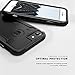 Zizo Shock Series Compatible with iPhone 8 Case Military Grade Drop Tested with Tempered Glass Screen Protector iPhone 7 case Black
