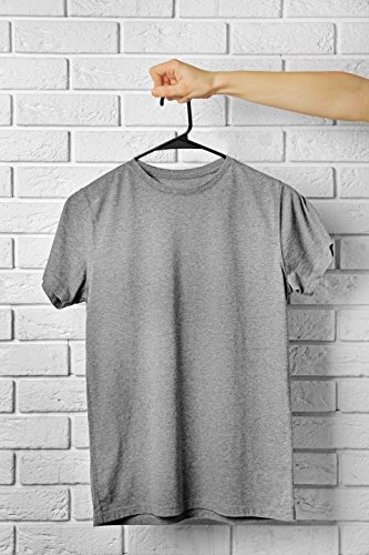 image for Zoyer Standard Plastic Hangers (20 Pack) - Durable And Strong - Light 