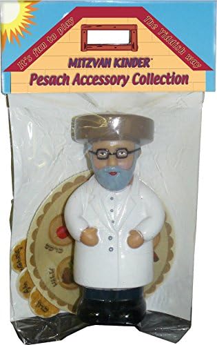 Mitzvah Kinder Pesach and Matzo Figure Playset