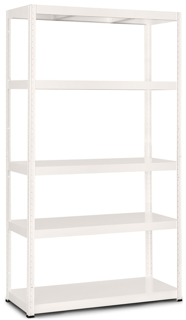 STORALEX® Metal Office / Utility Room Shelving Unit 1800mm High x 1000mm Wide x 400mm Deep 5