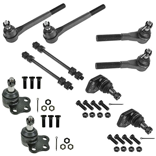 10 Piece Kit Ball Joint Tie Rod End Sway Bar LH RH for 00-02 Ram 2500 3500 2WD