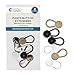 Comfy Clothiers 6 Pants Button Extenders for Pants, Khakis and Dress Slacks Waist Comfort (Color Variety Pack)