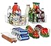 Perlli Fridge and Freezer 6-Piece Storage Organizer Bins | Smart Kitchen Organization Solution | Great For Cabinets, Pantry | BPA-Free Stackable Storage Containers | 6 – Piece Set | Clear Plastic
