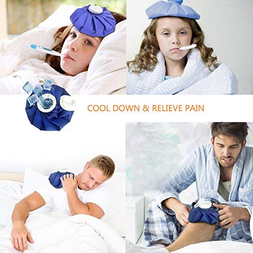 Ice Bag Packs - Reusable Hot & Cold Pack (2 Packs(9/11 Inch))