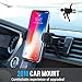 Car Mount,Patekfly Universal 360° Swive Car Air Vent Phone Mount Holder Cradle with Gravity Self-Locking One-Touch Design for iPhone X 8 8 Plus 7 7 Plus Samsung Galaxy S8 LG Nexus Sony Nokia and More
