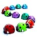 Dazzling Toys Flipping Wind-up Lady Bugs - 12 Pack - Bulk. Great for Parties and Favor Bags