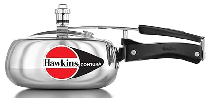 Hawkins Contura Aluminum Pressure Cooker, 2 Litres