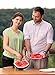 Watermelon Slicer Cutter Server Knife, Stainless Steel With a Durable Silicone Grip + BONUS Melon Baller and Fruit Carving Knife (2 in 1) - Easy to use