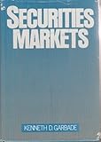 Securities Markets, Garbade, K., 0070227802