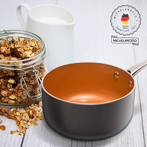 1 MICHELANGLEO+Nonstick+Ceramic+Titanium+Saucepan