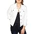 VERO MODA Damen Jeansjacke Aus Bio Baumwolle - Nachhaltige Denim Jacke