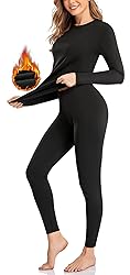 SIMIYA Thermal Underwear Set for Women Long Johns