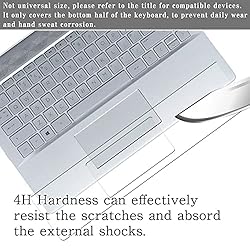 Puccy 2 Pack Keyboard TouchPad Film