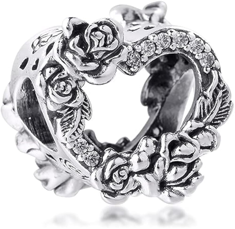 GNOCE Ciondolo Argento Sterling 925 Con Pietra Nascita - Charm Per Bracciali E Collane