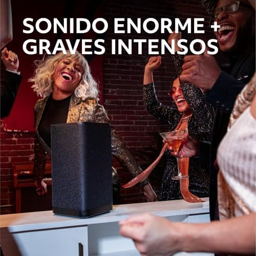 ULTIMATE EARS HYPERBOOM, Altifalante Bluetooth sem fios portátil, Altifalante potente, Graves soberbos, Resistente à água IPX4, raio de ação de 45m - Preto