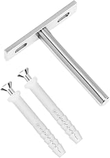 QWORK 4 Pcs Floating Shelf Brackets 3 Inch 75mm Heavy Duty Hidden Mounting view 2