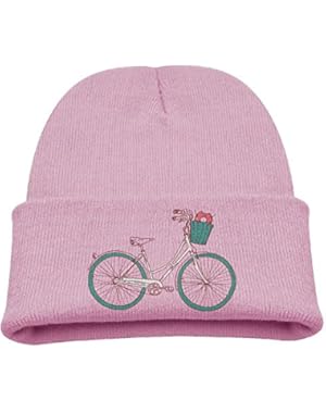 Doughnut Cycling Cartoon Boys Warm Hat Lovely Cotton Cap Beanies