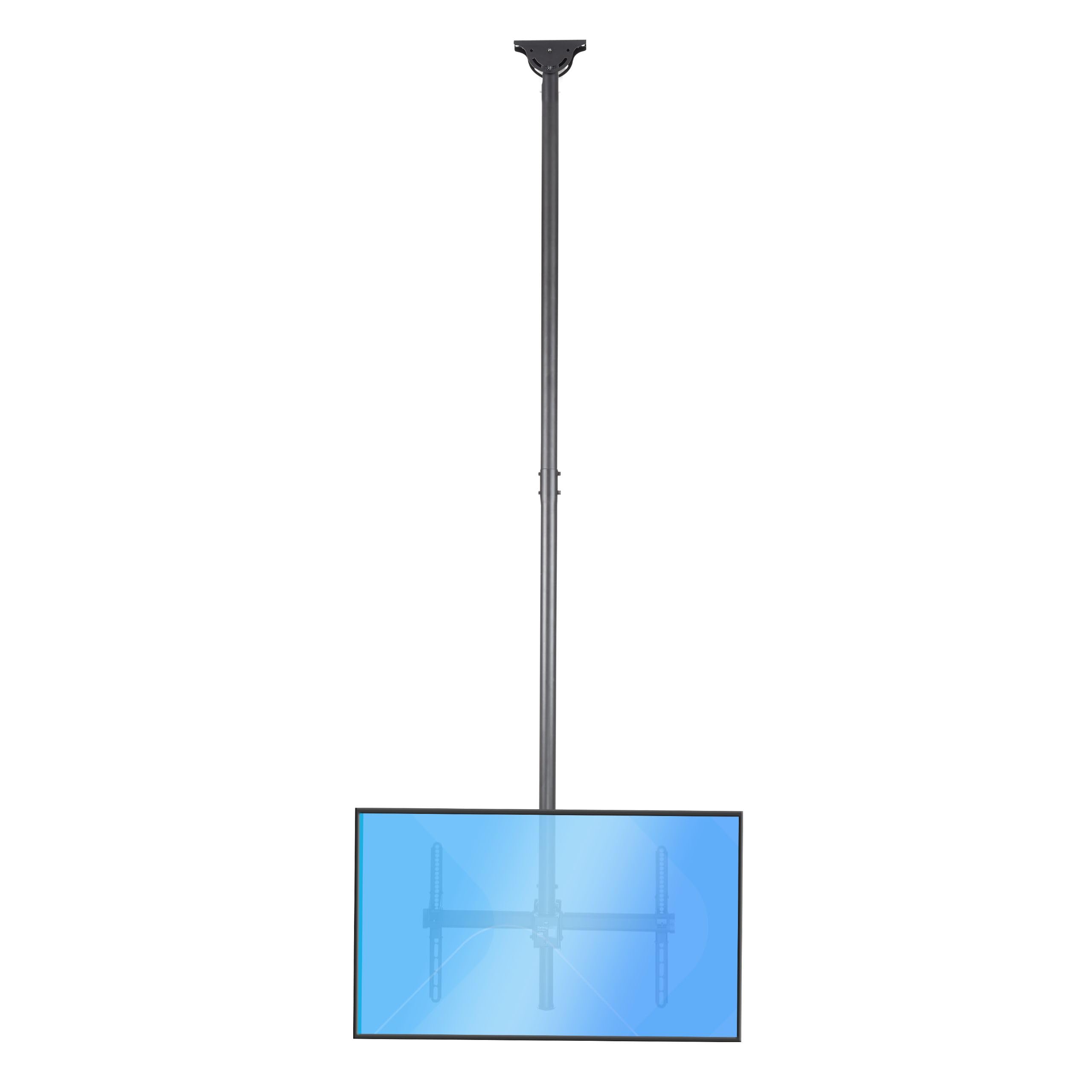 StarTech.com TV Ceiling Mount, Hanging Single Screen Vesa Mount for 32”-75" TVs/Displays - Height Adjustable Telescopic Pole — image 1