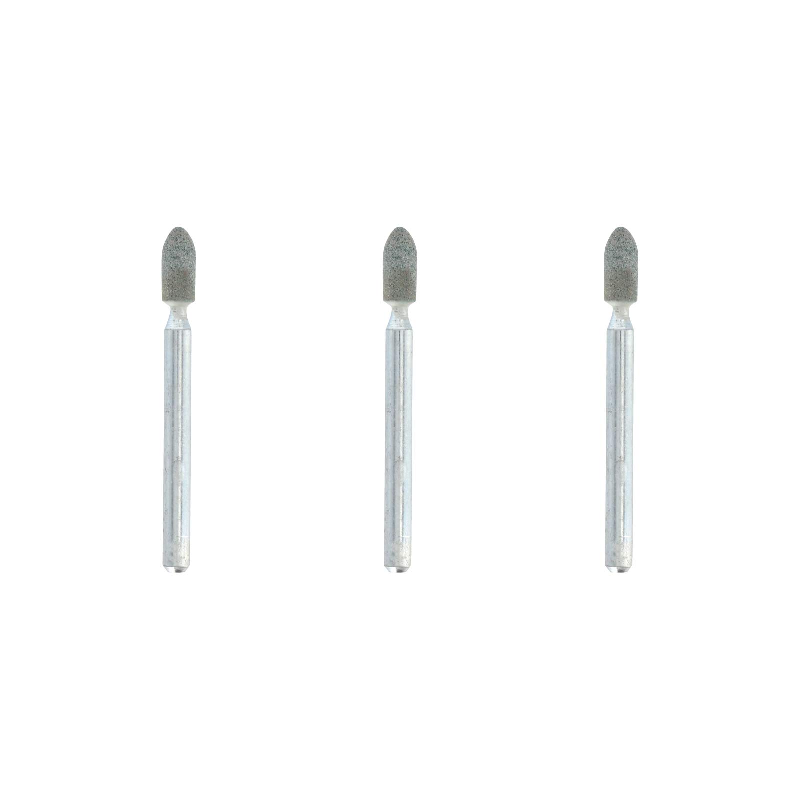 Dremel 83322 Silicon Carbide Grinding Stones, 3 Rotary Tool Accessories for Grinding, Sharpening and Engraving in Stone, Glass and Non-ferrous Metals โ image 1