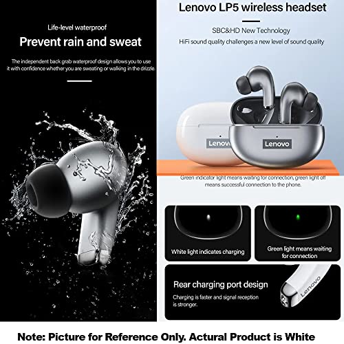 Lenovo Bluetooth Headphones Wireless Earbuds Thinkplus LivePods