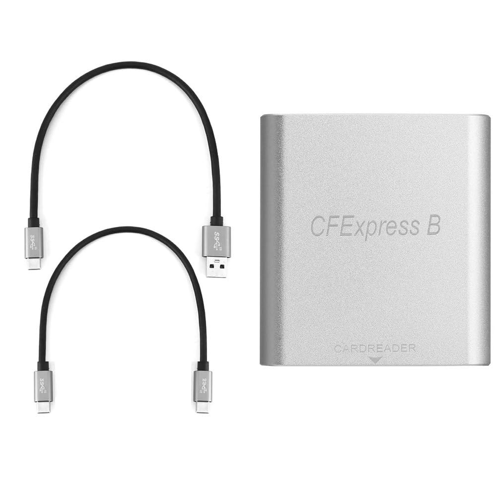 CY USB3.1 Type C USB3.0 Type-A to CF Extension Card Reader CFE Type B Support R5 Z6 Z7 CFB Memory Card — image 1