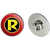 Batman Robin Logo Metal 1.1" Tie Tack Hat Lapel Pin Pinback