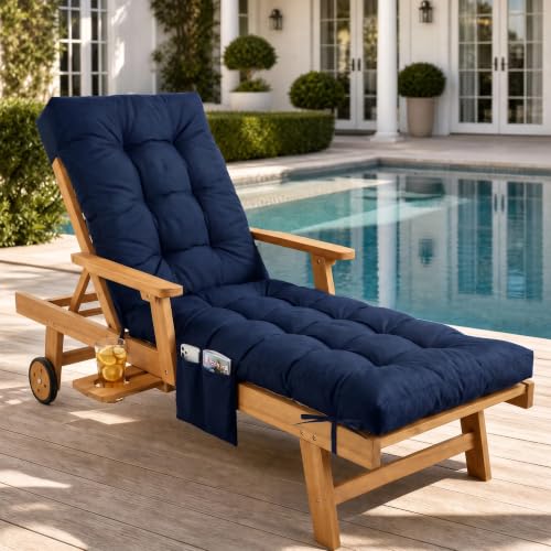 Yddsky Outdoor Chaise Lounge Chair Cushion Lounge