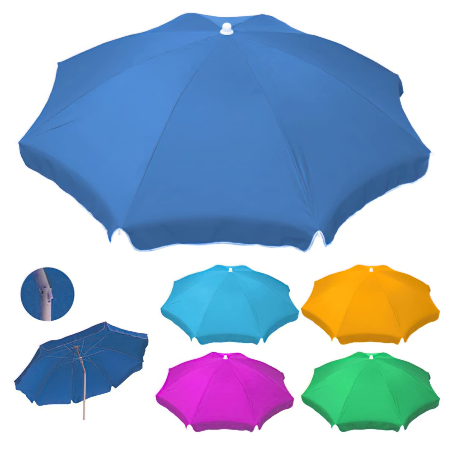 BP Parasols Butterfly ¯ Solid 180 Assorted Colours