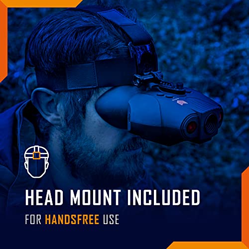 Nightfox Swift Night Vision Goggles Head Mounted Wide Viewing Angle
