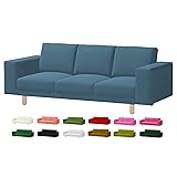 Velvet NORSBORG 3 Seat Sofa Replacement Cover Hand