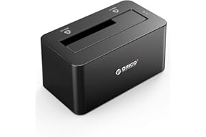 ORICO USB 3.0 to SATA Hard Drive Docking Station for 2.5 inch or 3.5 inch HDD / SSD Windows / Lumix / Mac Compatible, 18TB Su