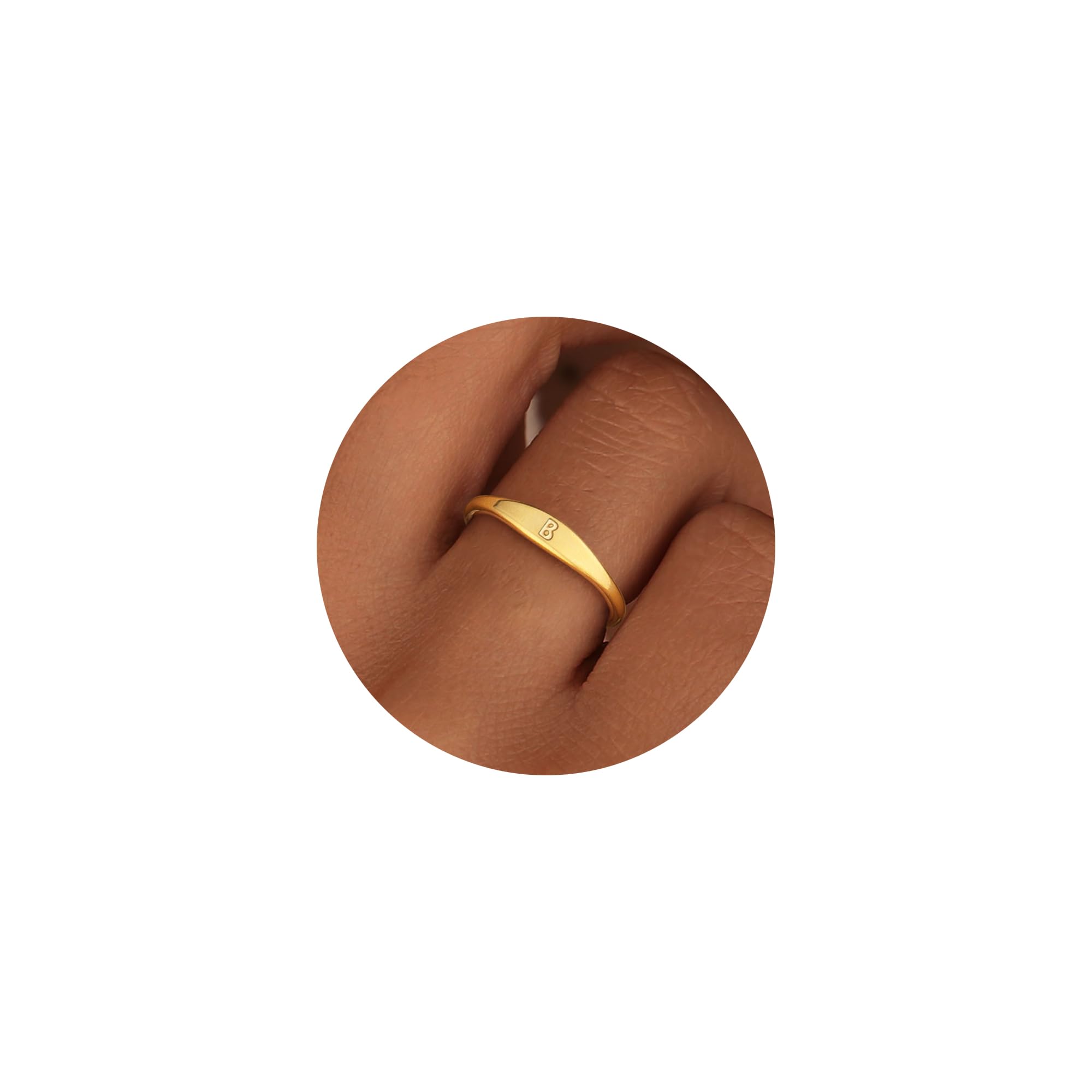 ZNBOH 14k Gold Filled Rings for Women Non Tarnish