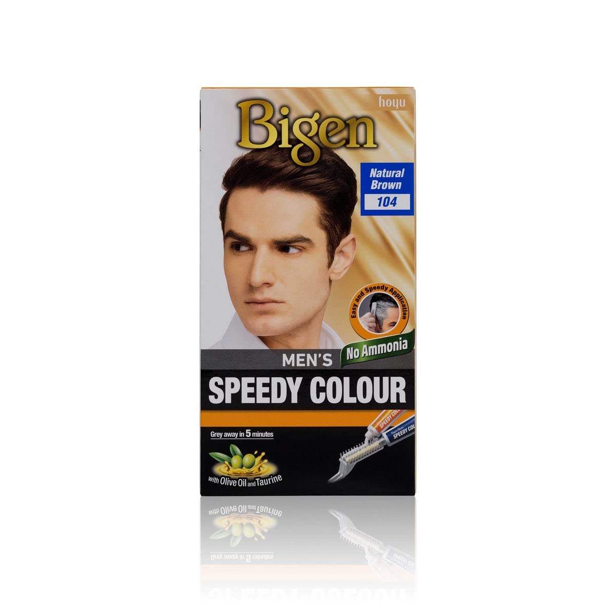 Bigen Permanent Hair Colour For Men, Natural Brown
