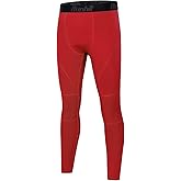 Runhit Boys Compression Leggings Youth Athletic Tights Basketball Compression Pants Boys Base Layer Pants Sports Legging