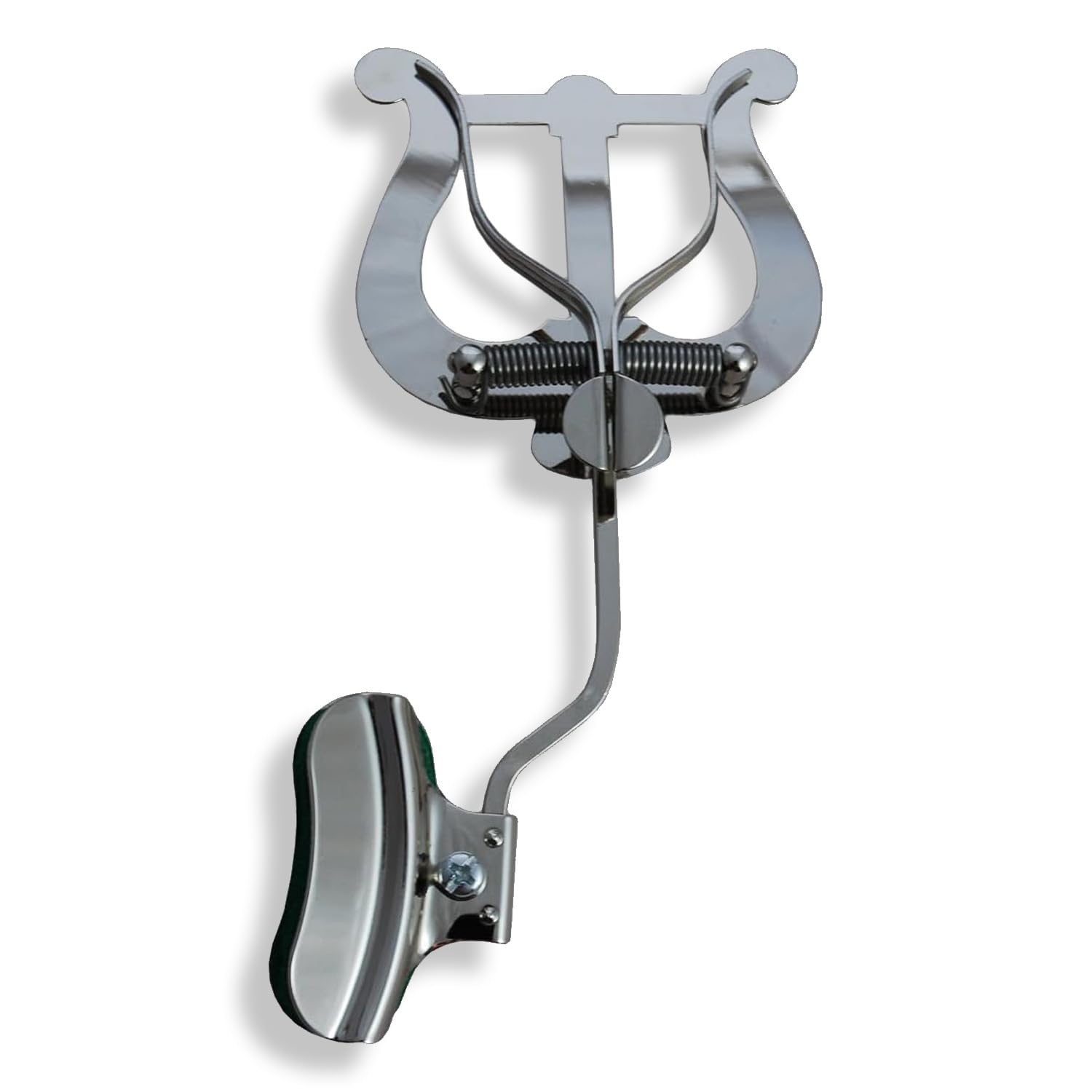 Trombone Lyre Clamp Bell Soundman® Marching Lyre Music Stand (Nickel Plated) — image 1
