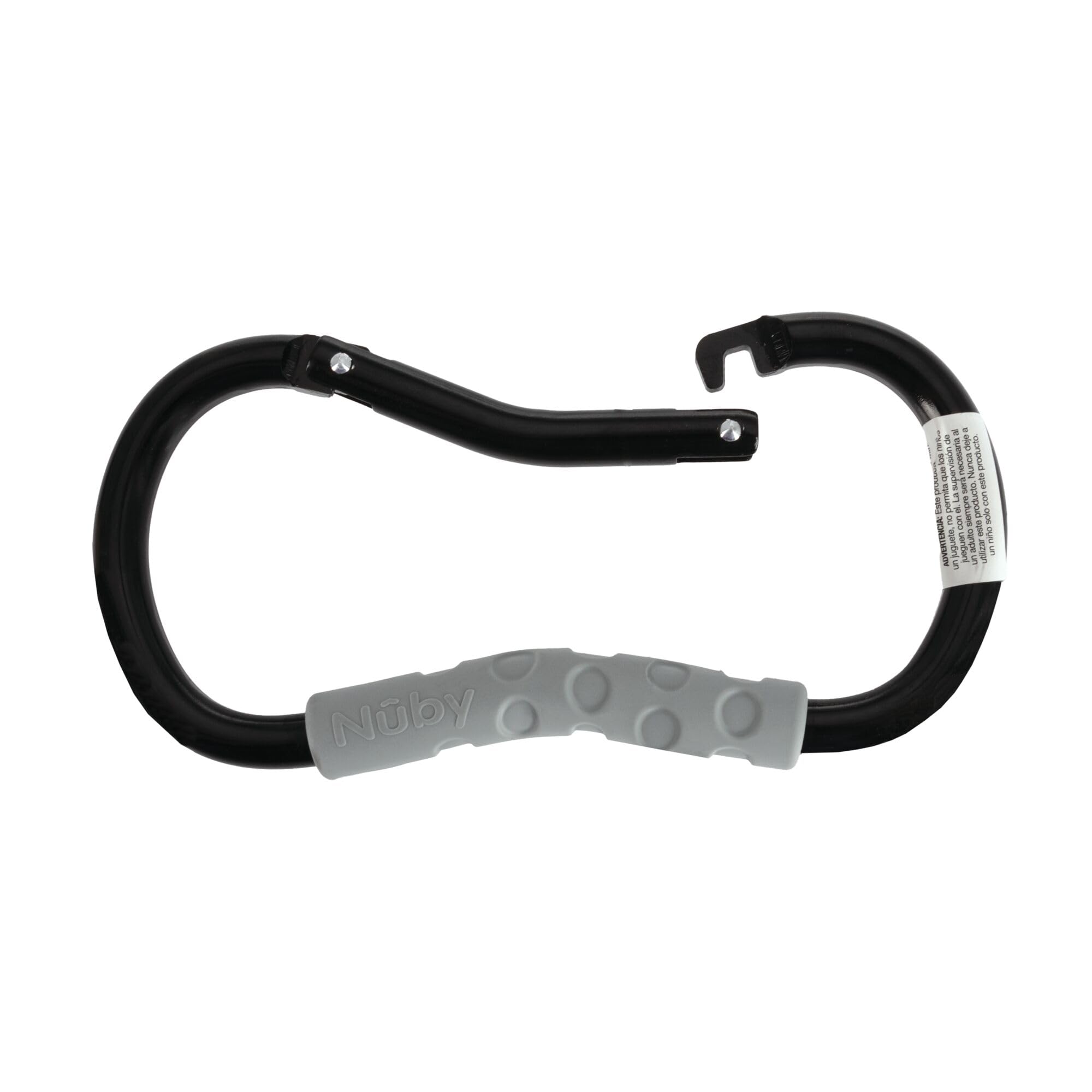 Photo 1 of Nuby Handy Hook Stroller Organizer Set| 4 Pack | for Shopping Bags, Diaper Bags, Keys, Toys | 1 Large Carabiner Hook, 1 Small Carabiner Hook and 2 Stroller Clips