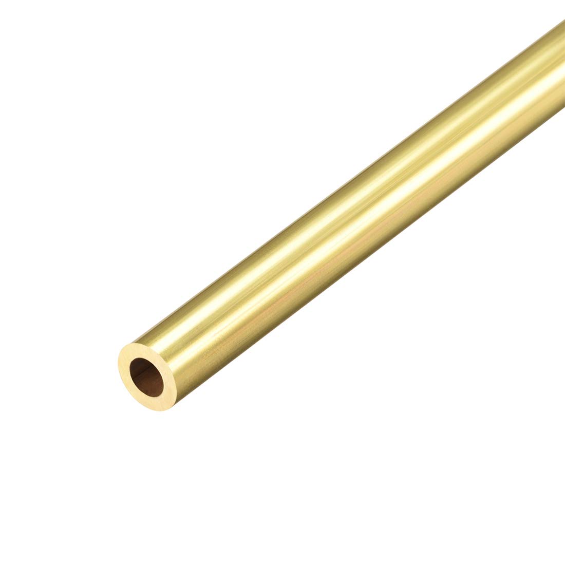 sourcing map Brass Round Tube, 300mm Length 7mm OD 1.5mm Wall Thickness, Seamless Straight Pipe Tubing