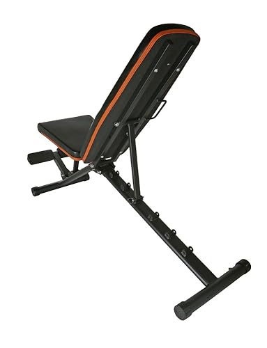Gymenist Exercise Bench Adjustable Foldable Compact Workout Weight