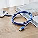 Anker Powerline II Lightning Cable (6ft), MFi Certified for iPhone 8/7 Series(Blue)