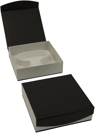 Magnético serie negro brazalete/reloj (C-clip) caja: Amazon.es: Joyería