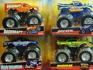 Amazon.com: Hot Wheels Diecast Monster Jam Tour: Shocker ...