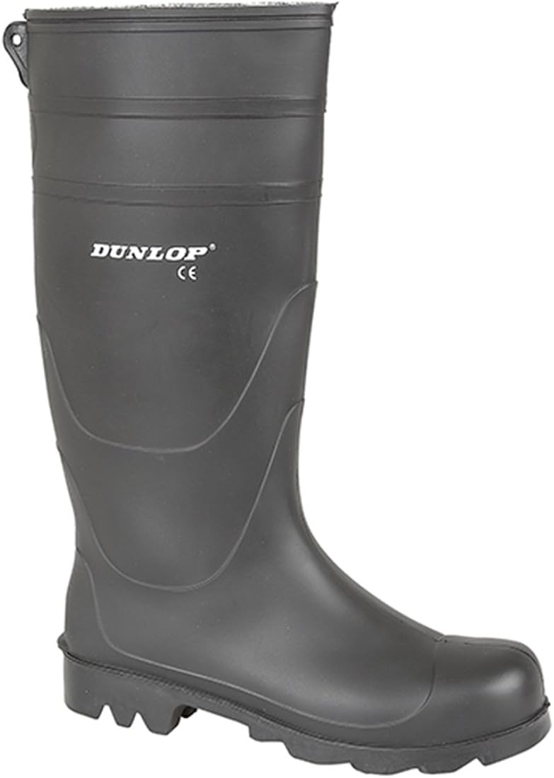 Dunlop Unisex Wellington Boots – Waterproof Rain Boots For Festivals, Gardening, Hunting (Multiple Sizes & Colors)