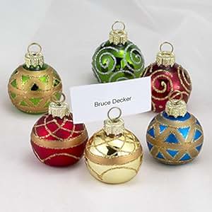 Best Of 11 Christmas Ornament Place Card Holders