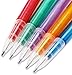 Pack of 24 Art Frenzy Premium Multi Color Shimmery Pencils - Bold Fine Point - Retractable and Refillable Mechanical Pencils - Assorted Colors - by Utopia Homes