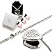 Luxury Essential Oil Diffuser Necklace Aromatherapy Gift Set - Hypo-Allergenic 316L Surgical Grade Stainless Steel Locket Pendant with 23.5