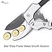 Pruning Shears with Sheath, PATHONOR Less-effort 8