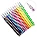 iMustech Colored Gel Pens for Adult Coloring Books Extra Fine Point (0.5 mm) Art Pens for Journaling Colorful Drawing Pens Set with Case 12 Colors Fine Tip Markers Journal Pens